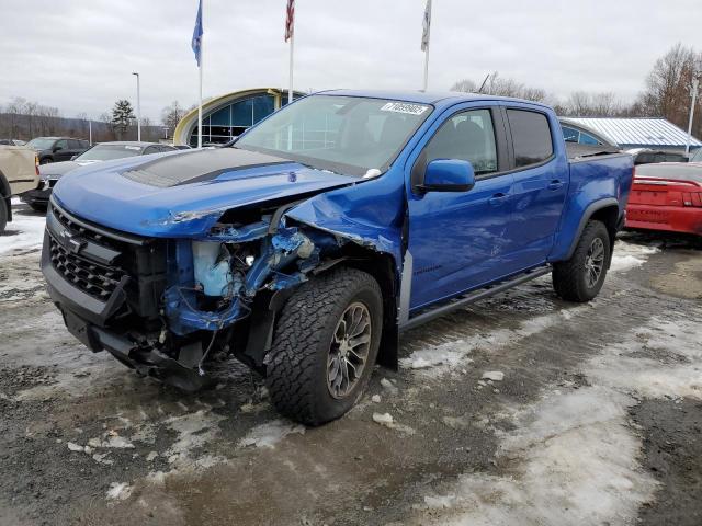 1GCGTEEN1J1243111 - 2018 CHEVROLET COLORADO ZR2 BLUE photo 1