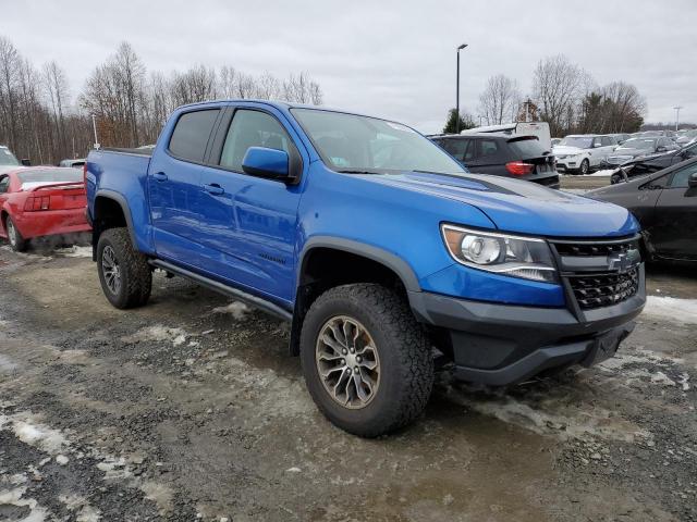 1GCGTEEN1J1243111 - 2018 CHEVROLET COLORADO ZR2 BLUE photo 4