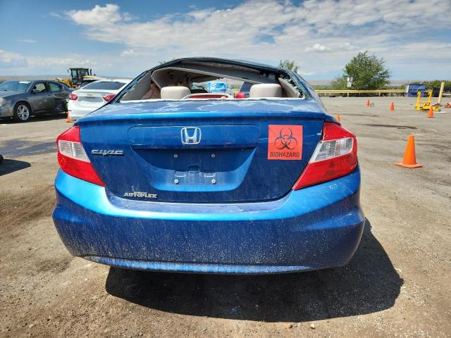 2HGFB2F5XCH575470 - 2012 HONDA CIVIC LX BLUE photo 6