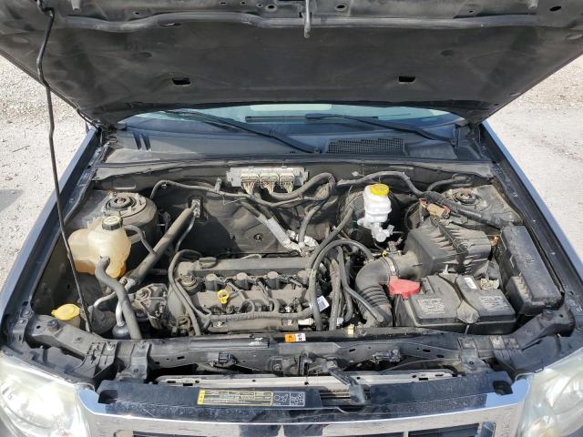 1FMCU9D78AKC77459 - 2010 FORD ESCAPE XLT GRAY photo 12