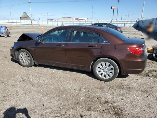 1C3CCBAG7DN729055 - 2013 CHRYSLER 200 LX BROWN photo 2