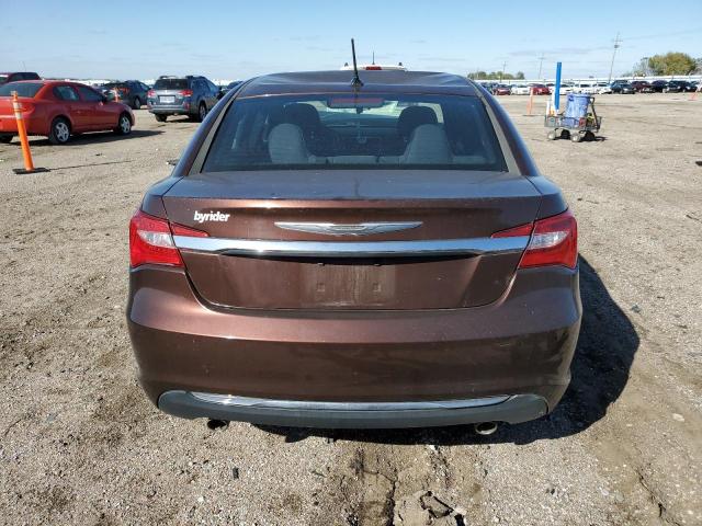 1C3CCBAG7DN729055 - 2013 CHRYSLER 200 LX BROWN photo 6