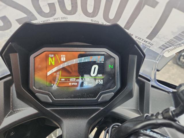 ML5EXER17RDAC6068 - 2024 KAWASAKI EX650 R Сұр фото 7