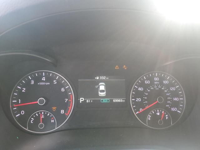 5XXGW4L22KG301680 - 2019 KIA OPTIMA SX 黑色 照片 9