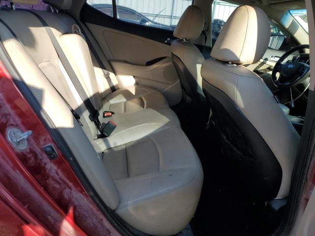 5XXGN4A76DG119646 - 2013 KIA OPTIMA EX BURGUNDY photo 10