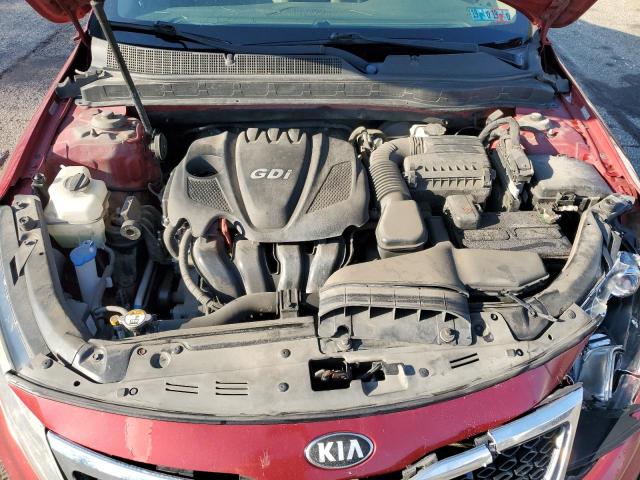 5XXGN4A76DG119646 - 2013 KIA OPTIMA EX BURGUNDY photo 11
