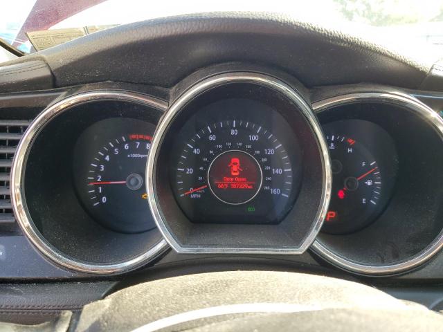 5XXGN4A76DG119646 - 2013 KIA OPTIMA EX BURGUNDY photo 9