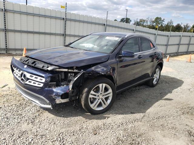 WDCTG4EB2JJ371645 - 2018 MERCEDES-BENZ GLA 250 BLUE photo 1