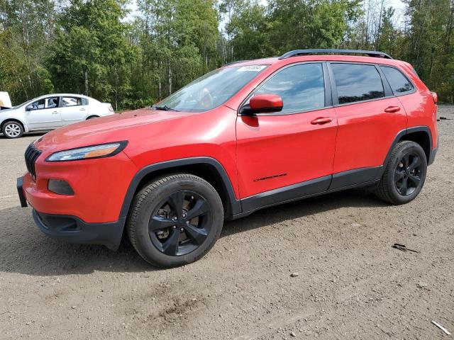 1C4PJMDS6HW609536 - 2017 JEEP CHEROKEE LIMITED RED photo 1