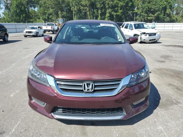 1HGCR2F56DA145613 - 2013 HONDA ACCORD SPORT MAROON photo 5