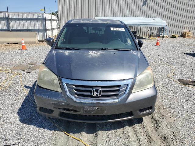 5FNRL3H28AB062710 - 2010 HONDA ODYSSEY LX GRAY photo 5