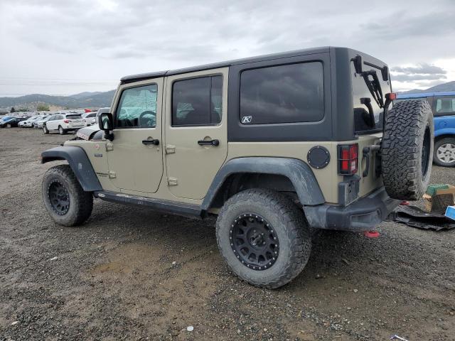 1C4HJWFG9HL641150 - 2017 JEEP WRANGLER RUBICON TAN photo 2