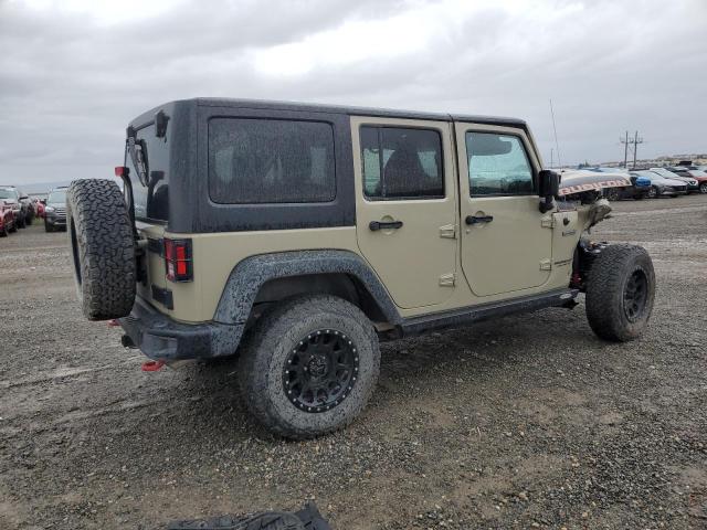 1C4HJWFG9HL641150 - 2017 JEEP WRANGLER RUBICON TAN photo 3