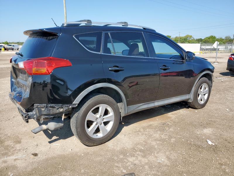 2T3WFREV7DW067830 - 2013 TOYOTA RAV4 XLE BLACK photo 3