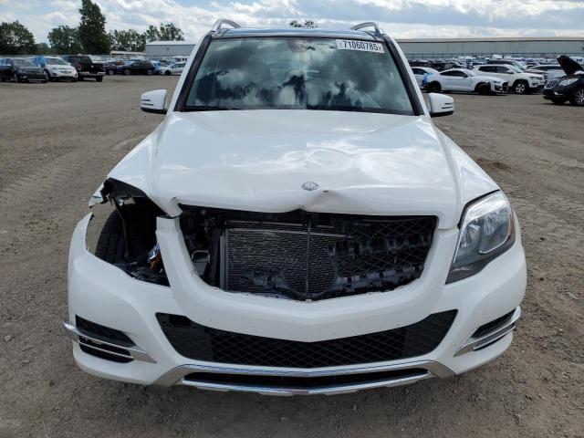 WDCGG8JBXFG435370 - 2015 MERCEDES-BENZ GLK 350 4MATIC WHITE photo 5