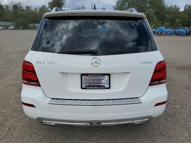 WDCGG8JBXFG435370 - 2015 MERCEDES-BENZ GLK 350 4MATIC WHITE photo 6