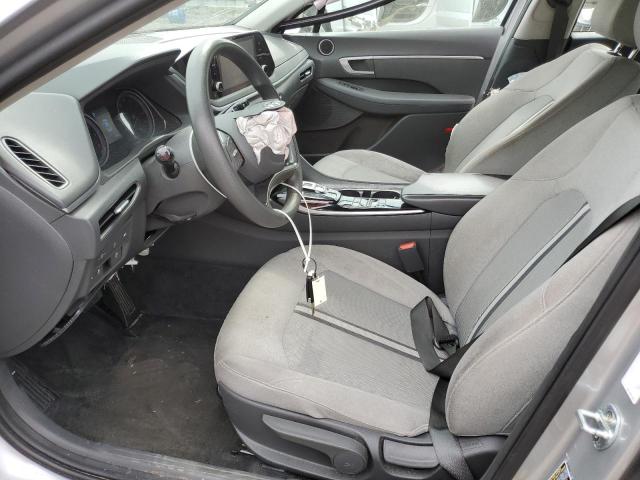 5NPEG4JA4MH070576 - 2021 HYUNDAI SONATA SE SILVER photo 7