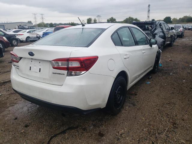 4S3GKAB61M3603589 - 2021 SUBARU IMPREZA WHITE photo 3