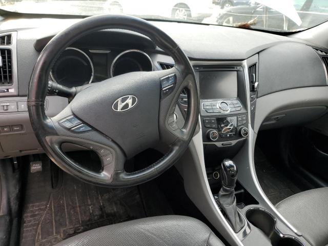 KMHEC4A46DA087758 - 2013 HYUNDAI SONATA HYBRID SILVER photo 8