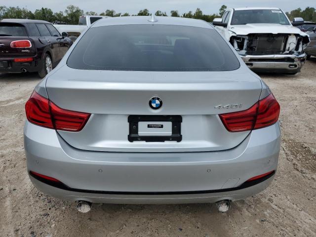 WBA4J5C50JBF06792 - 2018 BMW 440I GRAN COUPE SILVER photo 6
