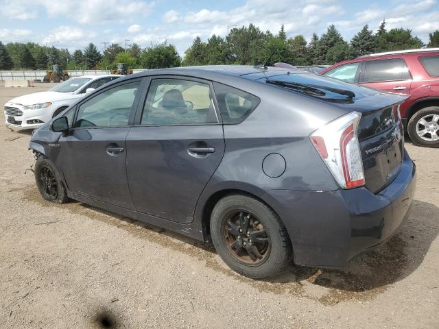 JTDKN3DUXD5582013 - 2013 TOYOTA PRIUS CHARCOAL photo 2
