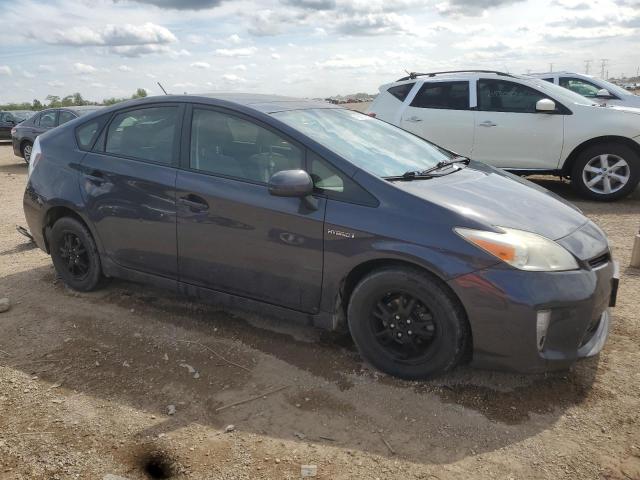 JTDKN3DUXD5582013 - 2013 TOYOTA PRIUS CHARCOAL photo 4