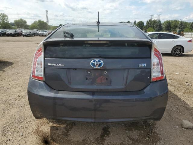 JTDKN3DUXD5582013 - 2013 TOYOTA PRIUS CHARCOAL photo 6