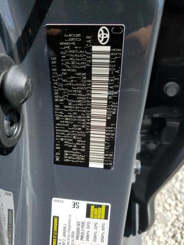 5YFB4MDE7SP293348 - 2025 TOYOTA COROLLA LE رمادي صورة 12