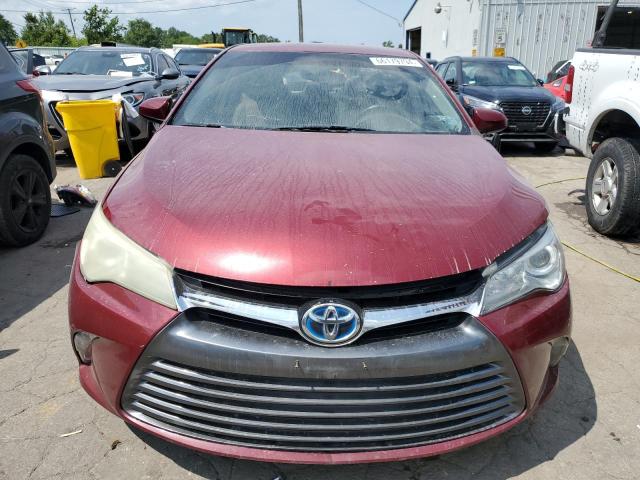 4T1BD1FK6FU150073 - 2015 TOYOTA CAMRY HYBRID BURGUNDY photo 5