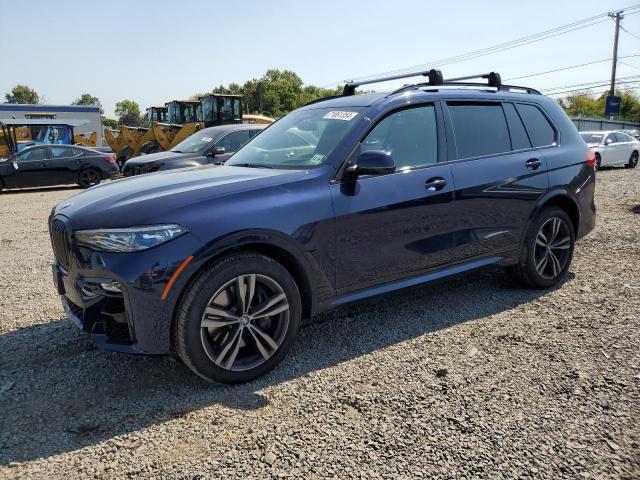 5UXCX6C07L9B40636 - 2020 BMW X7 M50I BLUE photo 1