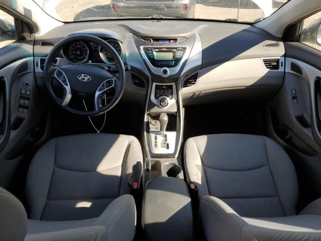 KMHDH4AE9CU336864 - 2012 HYUNDAI ELANTRA GLS SILVER photo 8