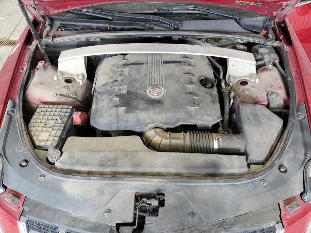 1G6DC1E37C0105904 - 2012 CADILLAC CTS წითელი ფოტო 11