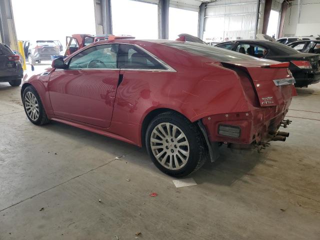 1G6DC1E37C0105904 - 2012 CADILLAC CTS წითელი ფოტო 2