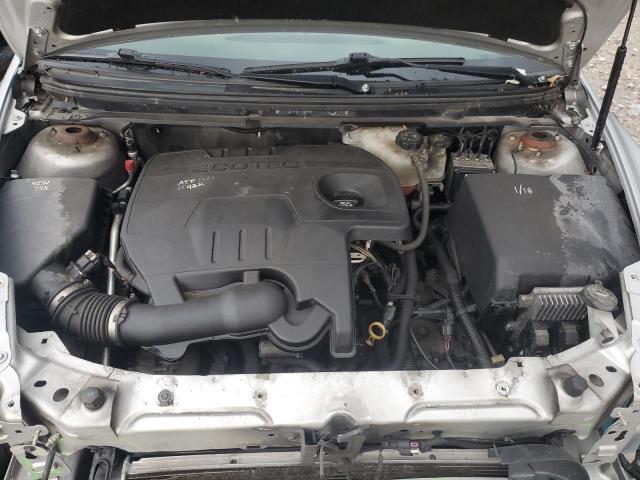 1G1ZC5E0XCF204285 - 2012 CHEVROLET MALIBU 1LT SILVER photo 11