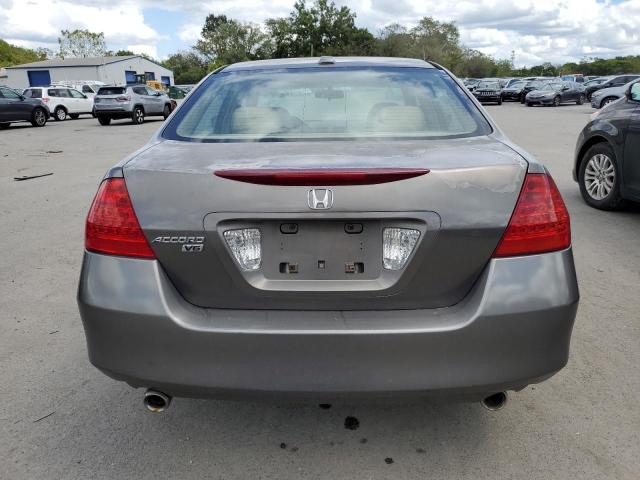 1HGCM66586A056070 - 2006 HONDA ACCORD EX Сұр фото 6