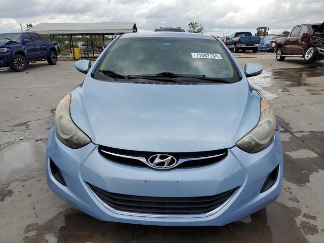 KMHDH4AE0BU101798 - 2011 HYUNDAI ELANTRA GLS BLUE photo 5