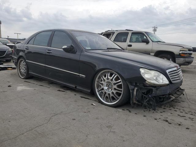 WDBNG76J83A353240 - 2003 MERCEDES-BENZ S 600 BLACK photo 4