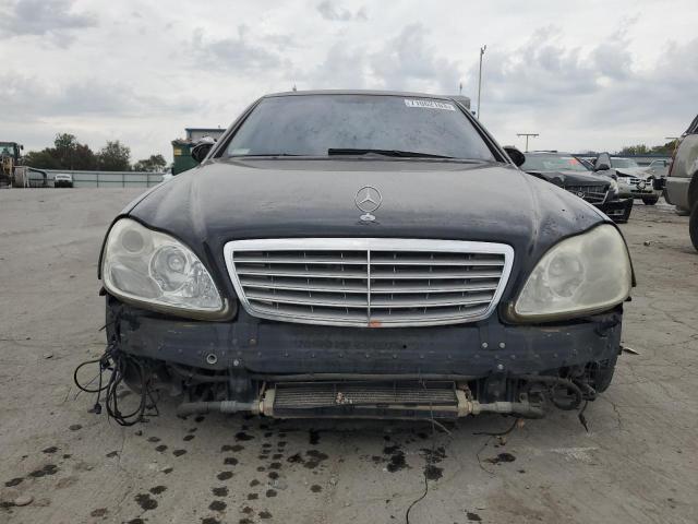 WDBNG76J83A353240 - 2003 MERCEDES-BENZ S 600 BLACK photo 5