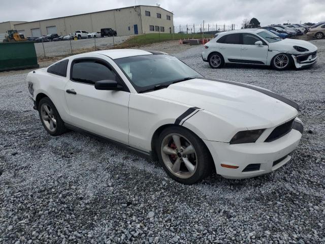 1ZVBP8AN2A5170083 - 2010 FORD MUSTANG WHITE photo 4