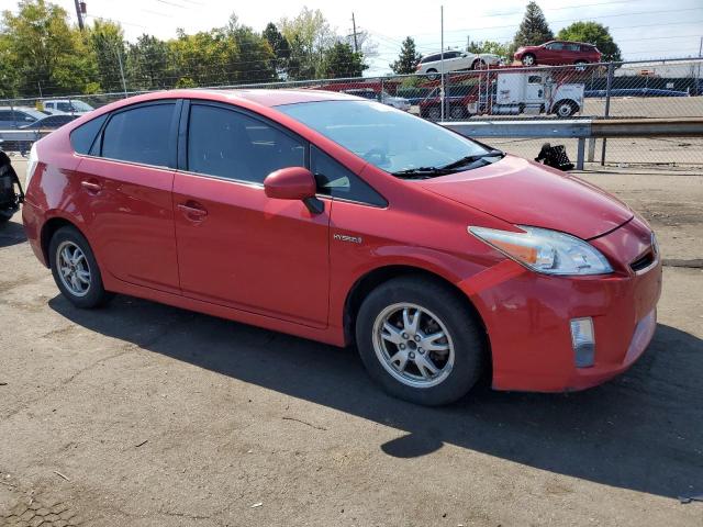 JTDKN3DU9A0027238 - 2010 TOYOTA PRIUS RED photo 4