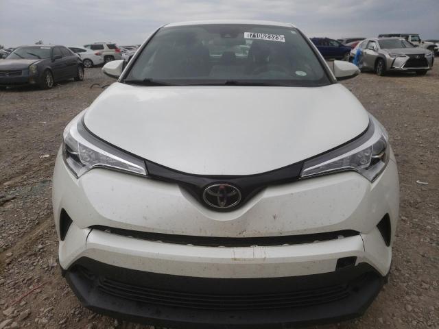 JTNKHMBX4K1032753 - 2019 TOYOTA C-HR XLE WHITE photo 5