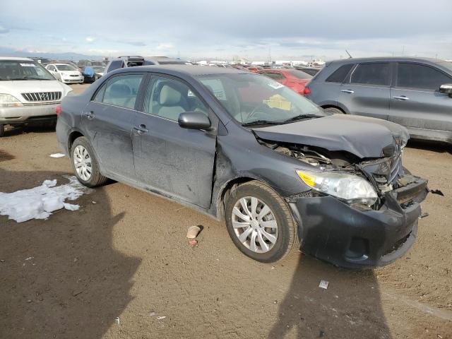 5YFBU4EE2DP135436 - 2013 TOYOTA COROLLA BASE GRAY photo 4