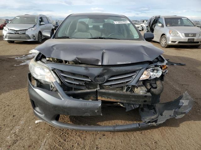 5YFBU4EE2DP135436 - 2013 TOYOTA COROLLA BASE GRAY photo 5