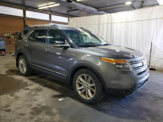 1FM5K8D84EGC45781 - 2014 FORD EXPLORER XLT GRAY photo 4