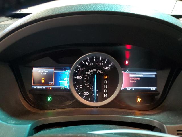 1FM5K8D84EGC45781 - 2014 FORD EXPLORER XLT GRAY photo 9