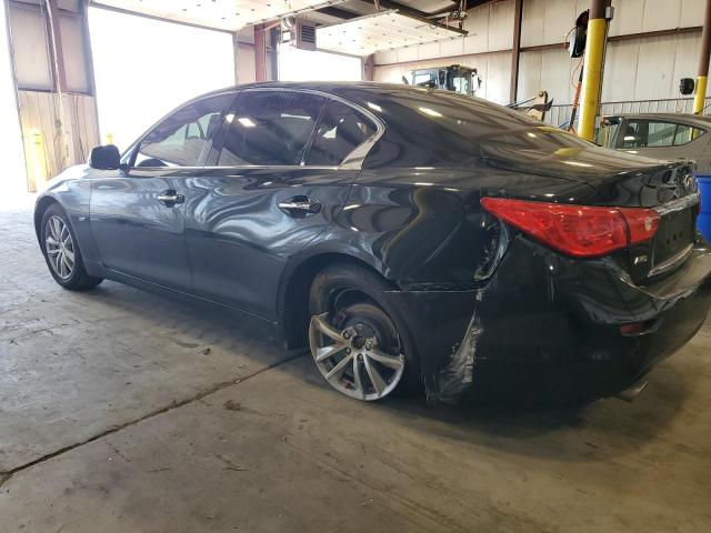 JN1CV7AR5GM252501 - 2016 INFINITI Q50 BASE Սև լուսանկար 2