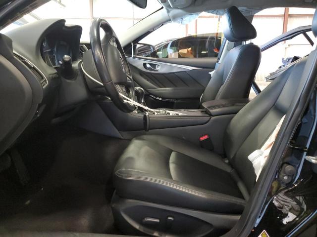 JN1CV7AR5GM252501 - 2016 INFINITI Q50 BASE Սև լուսանկար 7