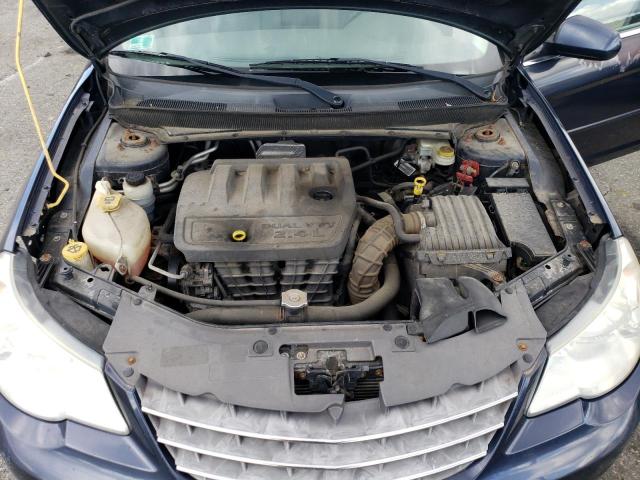 1C3LC46K57N553555 - 2007 CHRYSLER SEBRING BLUE photo 11