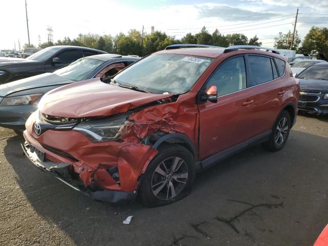 JTMWFREV0GJ077733 - 2016 TOYOTA RAV4 XLE ORANGE photo 1