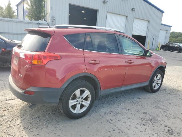 2T3WFREV4DW029276 - 2013 TOYOTA RAV4 XLE RED photo 3